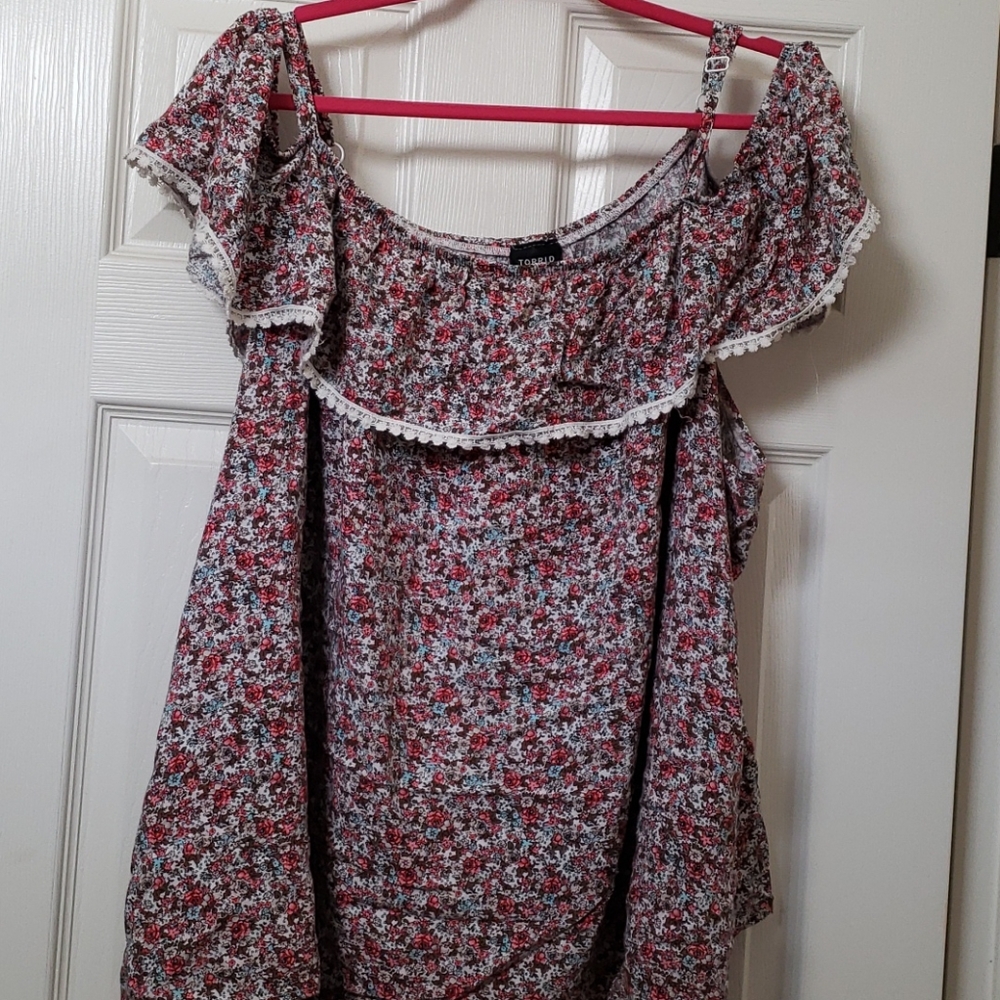 Torrid Off The Shoulder Top